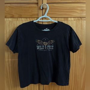 Hollister Women’s T-Shirt Wild & Free